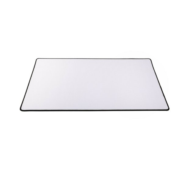 Arkero-G Premium Spielmatte wei&szlig; (Playmat mit schwarz-gen&auml;htem Rand)