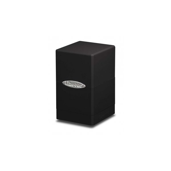 Ultra Pro Satin Tower Deck Box - Black (Schwarz)