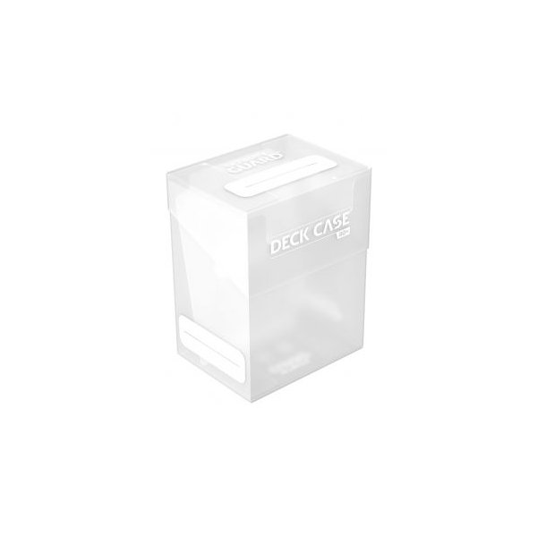 Ultimate Guard Deck Case 80+ Standardgr&ouml;&szlig;e Transparent