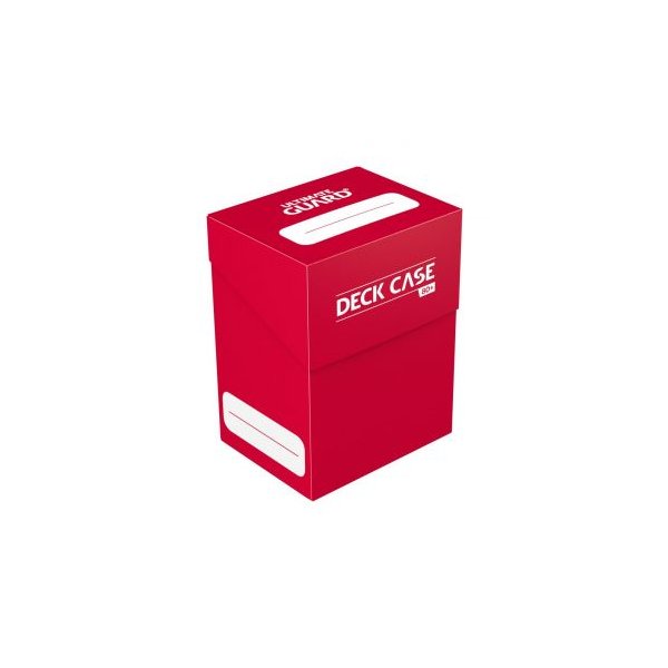 Ultimate Guard Deck Case 80+ Standardgr&ouml;&szlig;e Rot