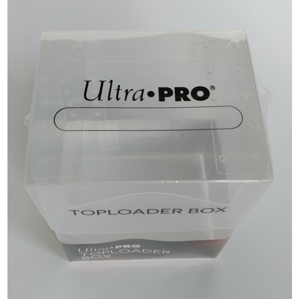 Ultra Pro Toploader Card Box (Clear)
