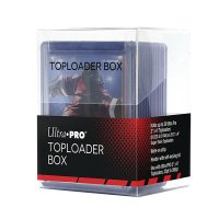 Ultra Pro Toploader Card Box (Clear)