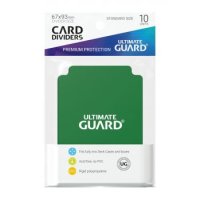 Ultimate Guard Kartentrenner Standardgr&ouml;&szlig;e Gr&uuml;n (10)