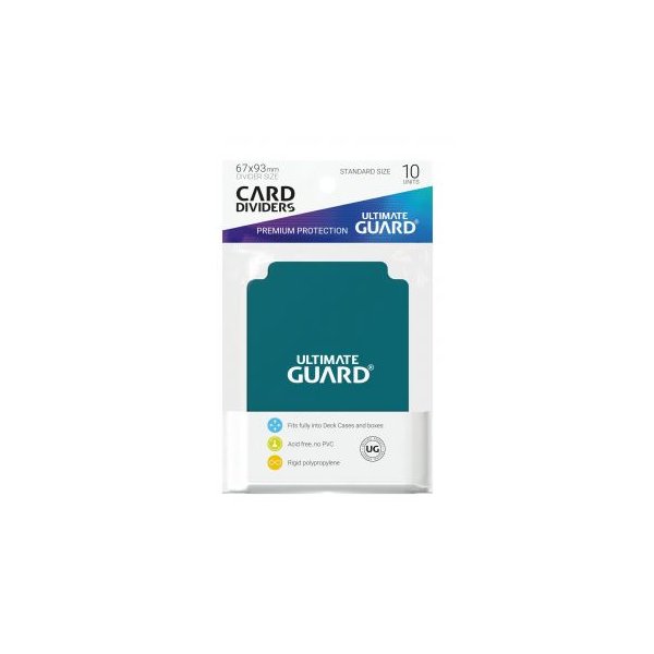 Ultimate Guard Kartentrenner Standardgr&ouml;&szlig;e Petrolblau (10)