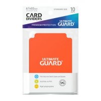 Ultimate Guard Kartentrenner Standardgr&ouml;&szlig;e Orange (10)