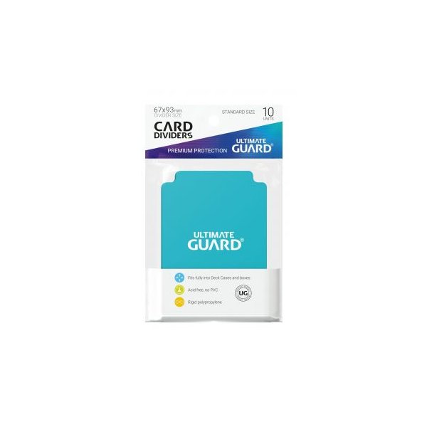 Ultimate Guard Kartentrenner Standardgr&ouml;&szlig;e Aquamarin (10)