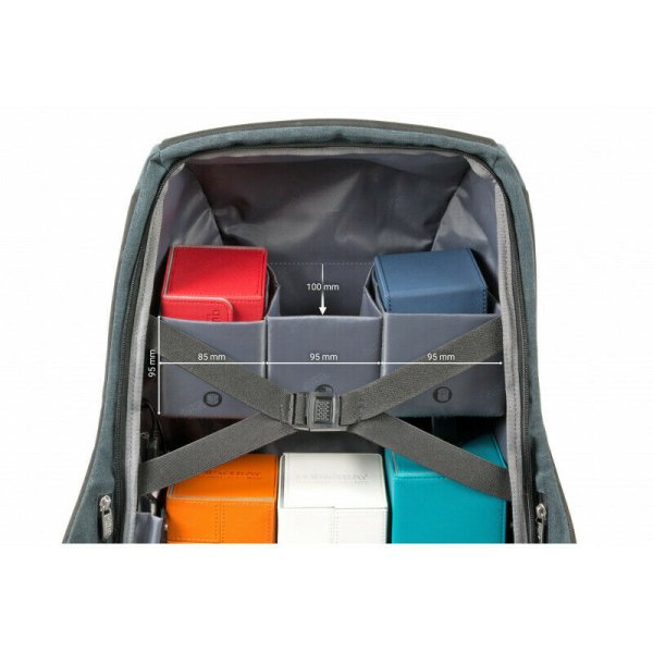 Ultimate Guard Gaming-Rucksack (Anti-Diebstahl Backpack mit USB-Port) Ammonite