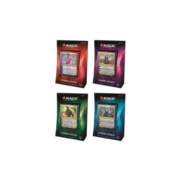 Commander 2018 Decks (alle 4 Decks, englisch) REPRINT