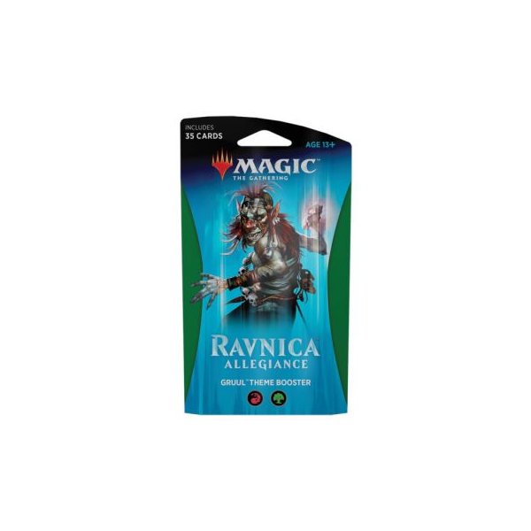 Ravnica Allegiance Theme Booster Gruul (englisch)