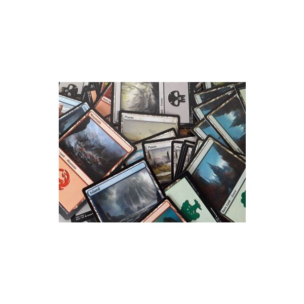 100 Magic Standardl&auml;nder / Basic Lands (je 20x Sumpf, Insel, Ebene, Gebirge, Wald)