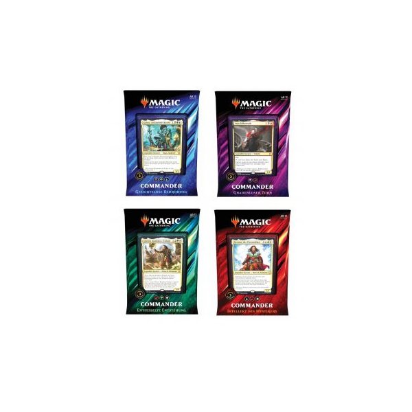 Commander 2019 Decks (alle 4 Decks, deutsch)