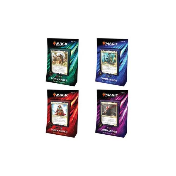 Commander 2019 Decks (alle 4 Decks, englisch)