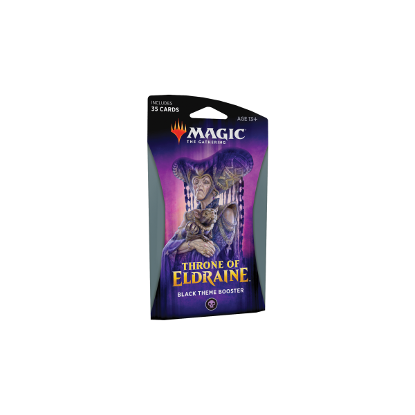 Throne of Eldraine Theme Booster Black (englisch)