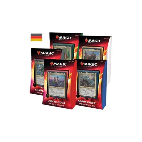 Ikoria: Reich der Behemoths Commander Decks 2020 (alle 5 Decks, deutsch)