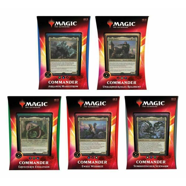 Ikoria: Reich der Behemoths Commander Decks 2020 (alle 5 Decks, deutsch)