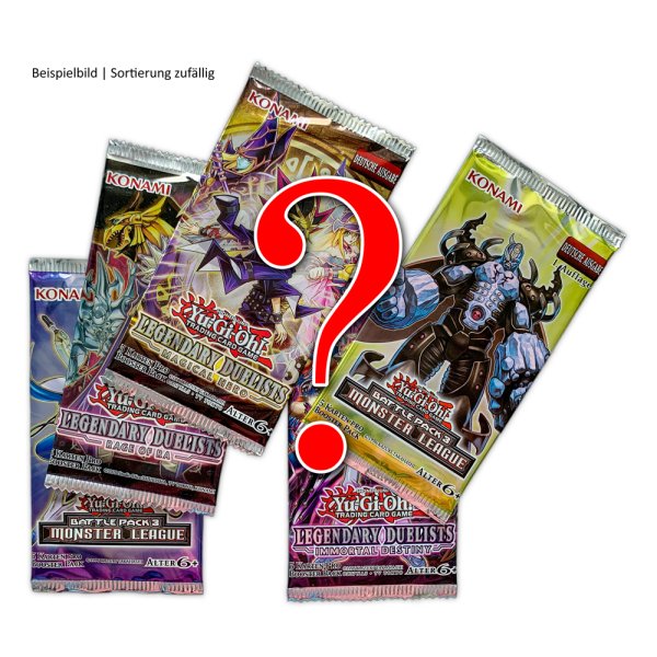 Yugioh 5 deutsche gemischte 5-Karten Boosterpacks *Sonderpreis*