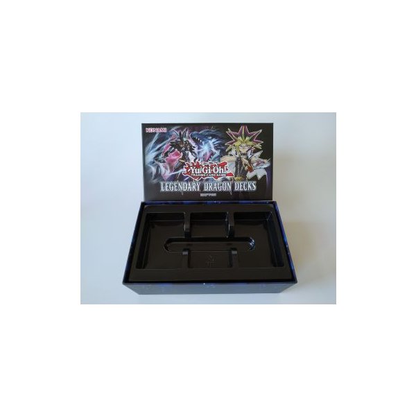 LEERE Yugioh Legendary Dragon Decks Box (ohne Inhalt)