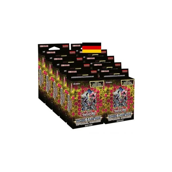 Rising Rampage Special Edition Display (10 Packs) (deutsch)