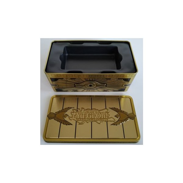 LEERE Yugioh Mega Tin 2019 Gold Sarcophagus (ohne Inhalt)