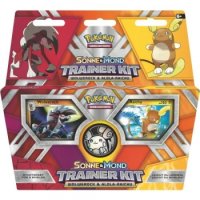 Pokemon Sonne und Mond Trainer Kit Wolwerock & Alola Raichu