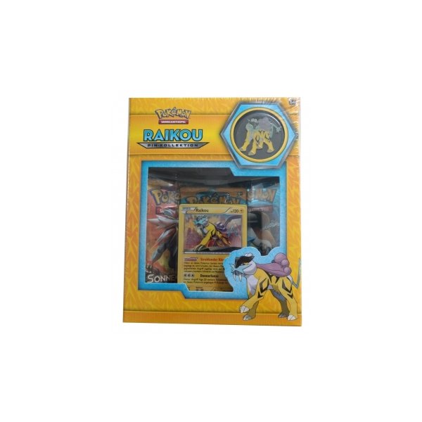 Pokemon Raikou Pin Box (deutsch)