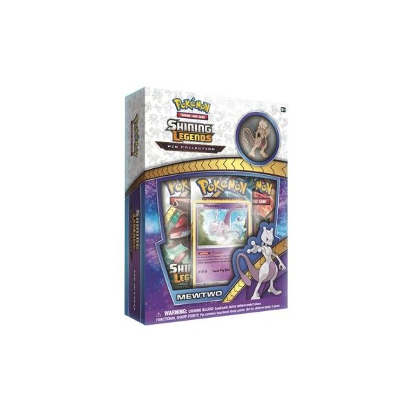 Pokemon Shining Legends Mewtwo Pin Collection (englisch)