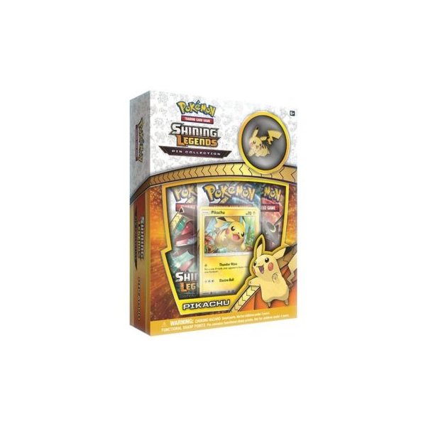 Pokemon Shining Legends Pikachu Pin Collection (englisch)