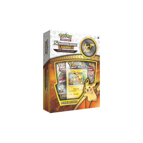 Schimmernde Legenden Pikachu Pin-Kollektion (deutsch) *RARIT&Auml;T*