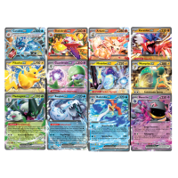 5 unterschiedliche deutsche EX Karten aus den Karmesin & Purpur Serien