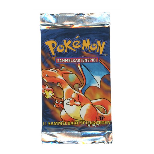 Pokemon Booster Basis Set 1. Auflage OVP (deutsch) - Glurak Artwork *Absolute Rarit&auml;t!*