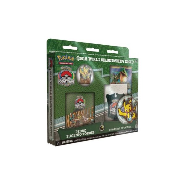 Pokemon World Champion Deck 2018 Dragones Y Sombras (Pedro Eugenio Torres) B-Ware