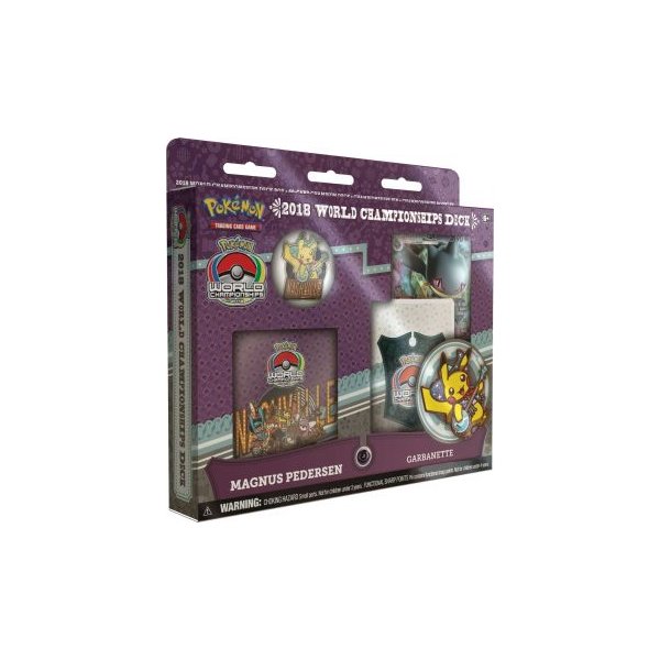 Pokemon World Champion Deck 2018 Garbanette (Magnus Pedersen) B-Ware