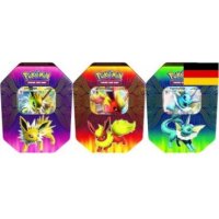 Alle 3 Pokemon Frühjahrs Tins 2019: Flamara GX, Blitza GX und Aquana GX