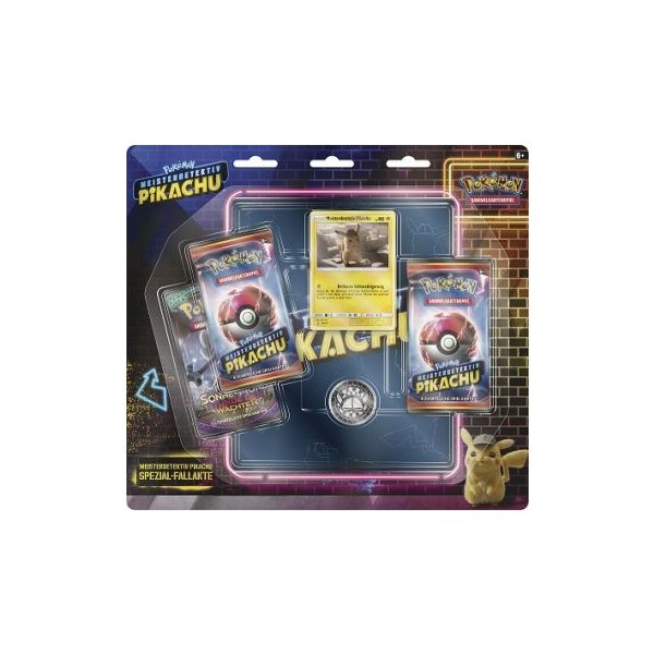 Meisterdetektiv Pikachu Spezial-Fallakte (Blister + 4-Pocket Portfolio) *EXTREM LIMITIERT*