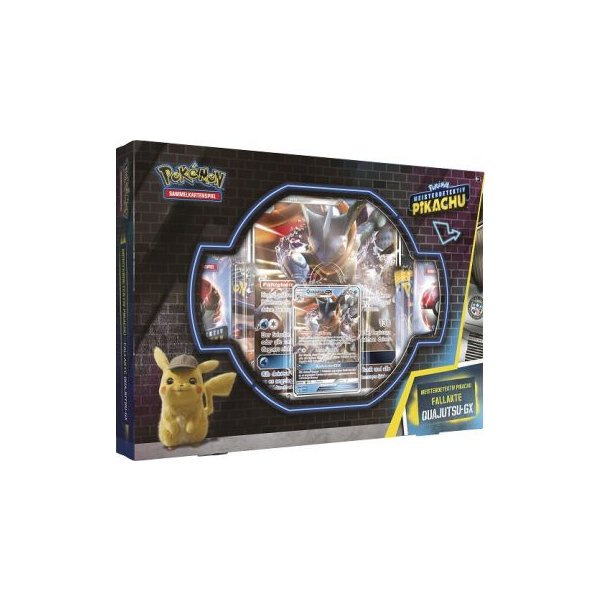 Meisterdetektiv Pikachu Kollektion Fallakte Quajutsu-GX (deutsch) *EXTREM LIMITIERT*