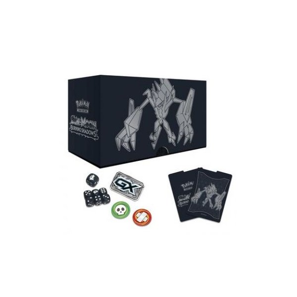 Burning Shadows Trainer Box + W&uuml;rfel + Schadensmarken + Kartentrenner