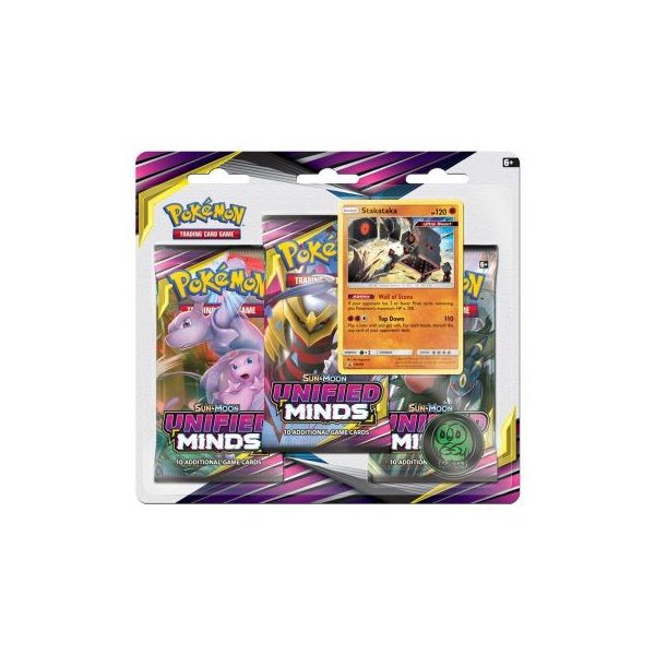 Sun and Moon: Unified Minds 3-Pack Blister