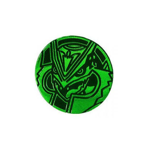 Mega Rayquaza Battle Deck M&uuml;nze gr&uuml;n
