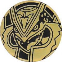 Mega Rayquaza Battle Deck Münze gold