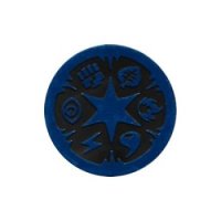 Energiemünze XY blau