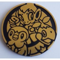 Panflam, Plinfa, Chelast Münze gelb