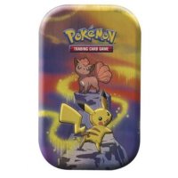 Kanto-St&auml;rke Mini Tin Box Pikachu/Vulpix (deutsch)
