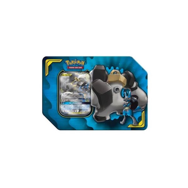 Lucario und Melmetal GX Power-Partner Tag Team Tin Box (deutsch)