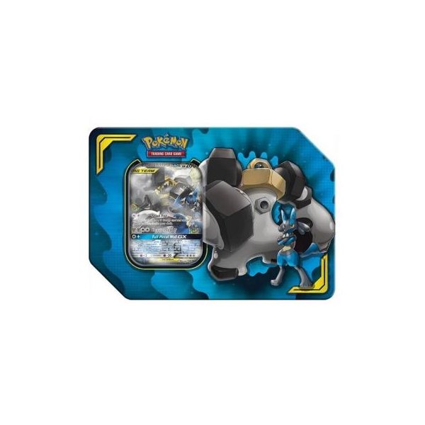 Lucario und Melmetal GX Power-Partner Tag Team Tin Box (englisch)