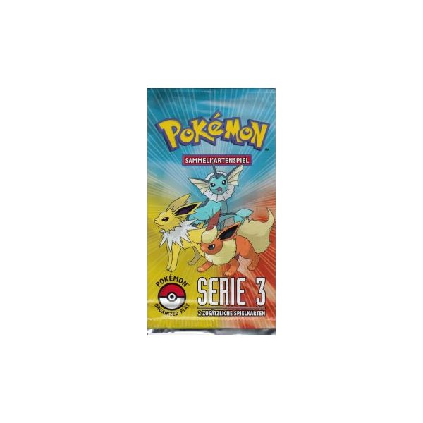 Pokemon POP Serie 3 Booster *RARIT&Auml;T*
