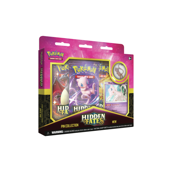 Hidden Fates Mew Pin Collection (englisch)