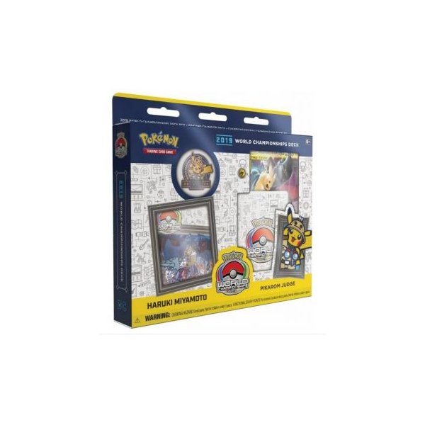 Pokemon World Champion Deck 2019 Pikarom Judge (Haruki Miyamoto)