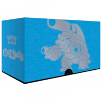 LEERE Pokemon XY Evolution Trainer Box + Würfel + Schadensmarken + Kartentrenner (Turtok Artwork)