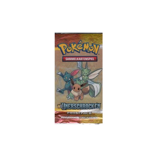 Pokemon Heartgold &amp; Soulsilver Unerschrocken Probepack Booster *RARIT&Auml;T*
