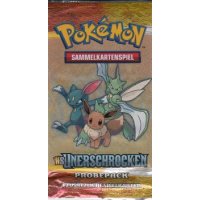 Pokemon Heartgold & Soulsilver Unerschrocken Probepack Booster *RARITÄT*